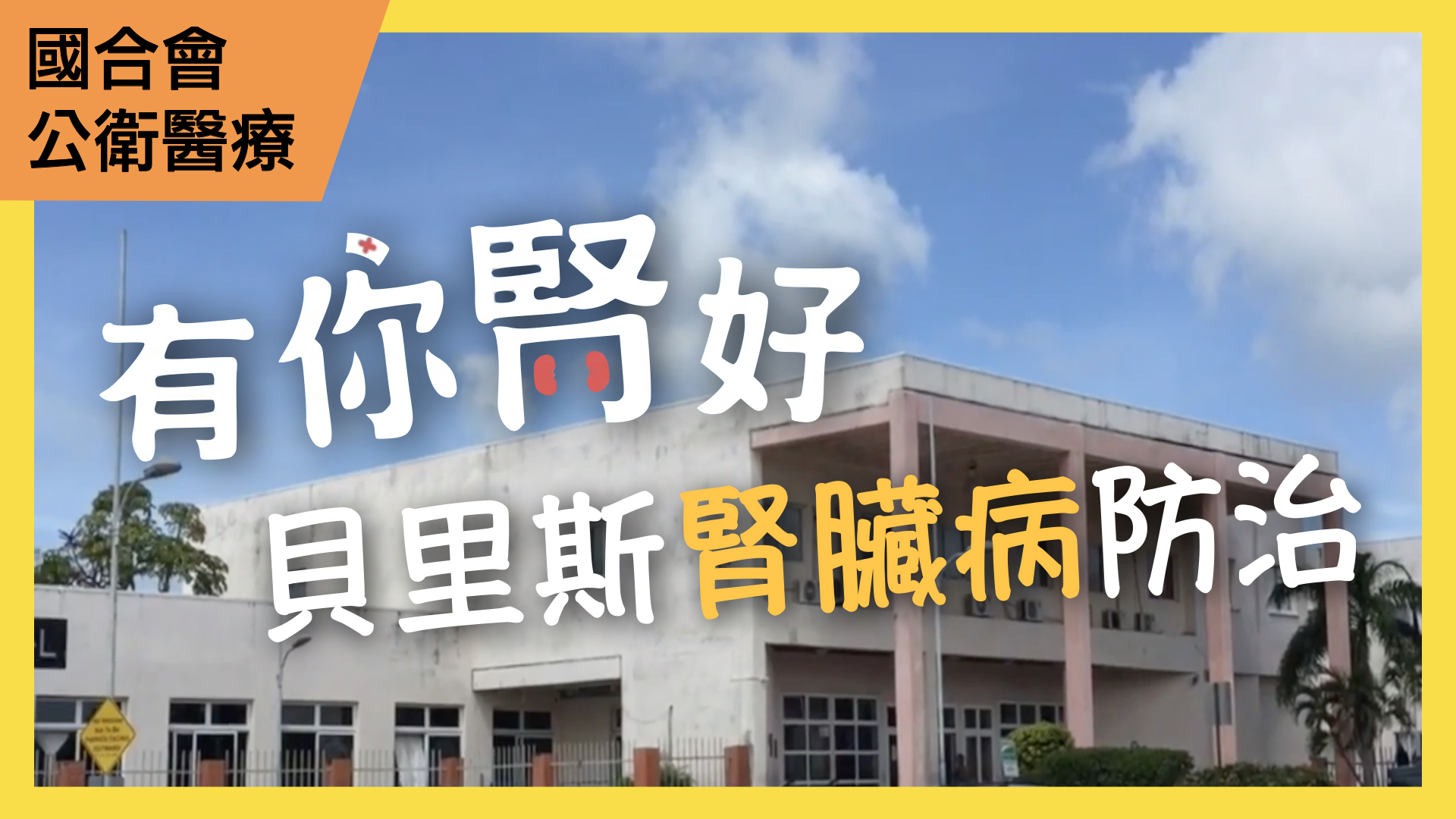 有你腎好-貝里斯慢性腎衰竭基礎防治體系建構計畫