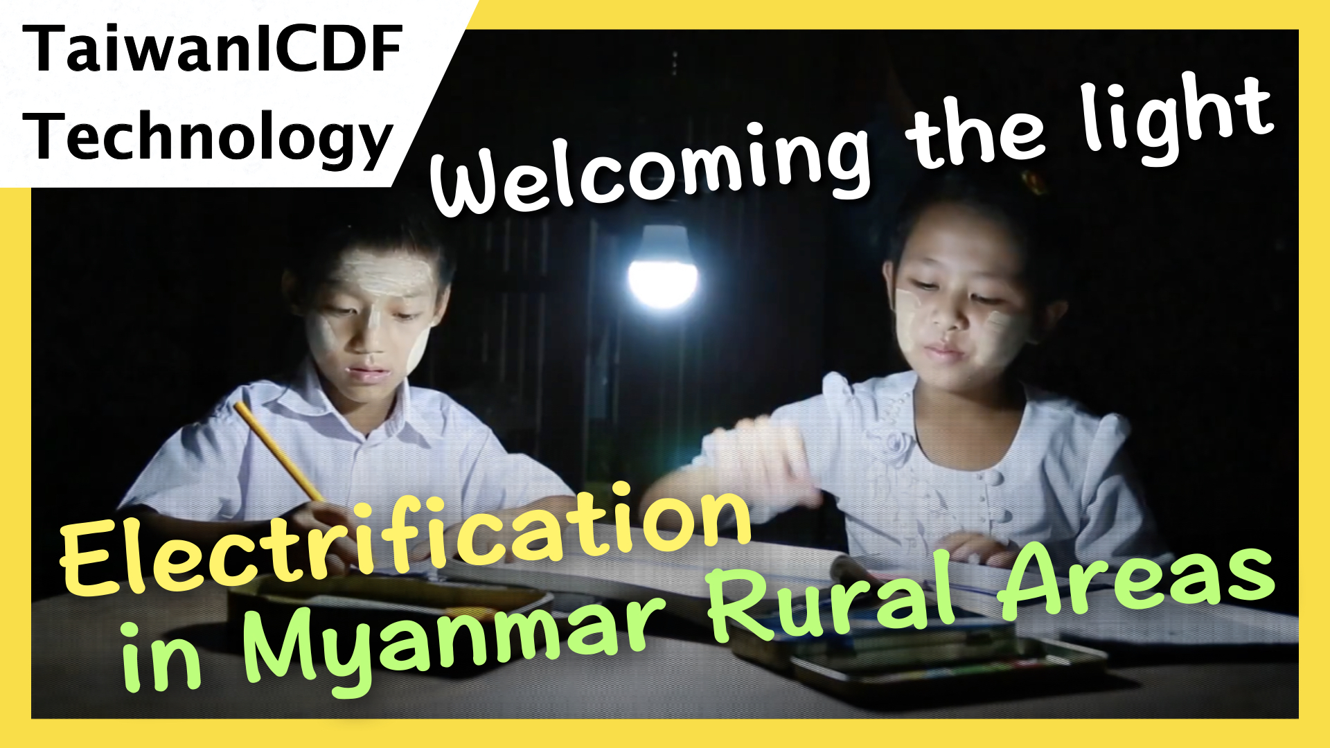 Welcoming the Light --- Solar PV Mini-Grid System for Lighting in Myanmar Rural Areas