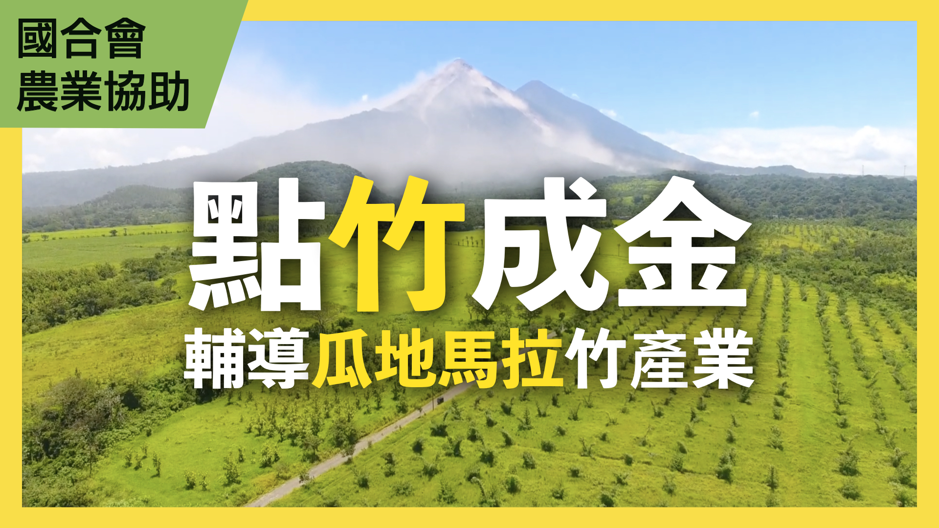 點竹成金─瓜地馬拉竹產業計畫