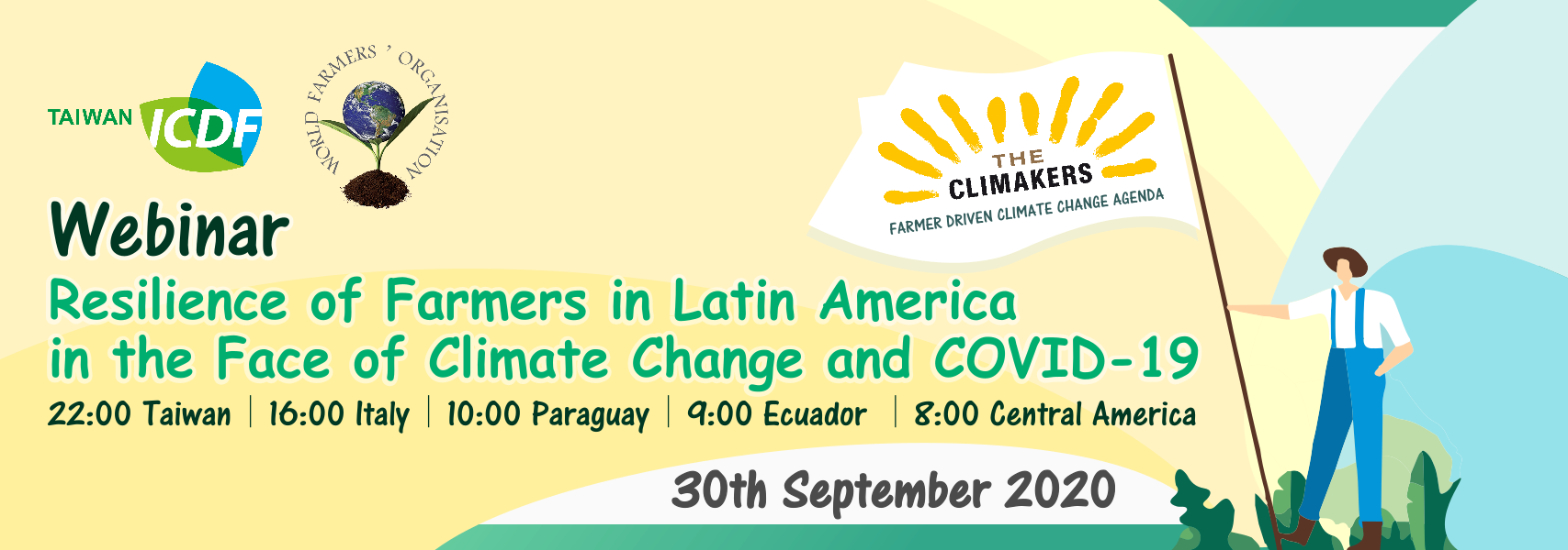 Resilience of Farmers in Latin America in the Face of Climate Change and COVID-19