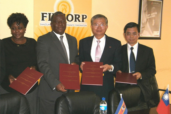 TaiwanICDF, Swaziland Development Finance Corporation Sign Project Loan Agreement