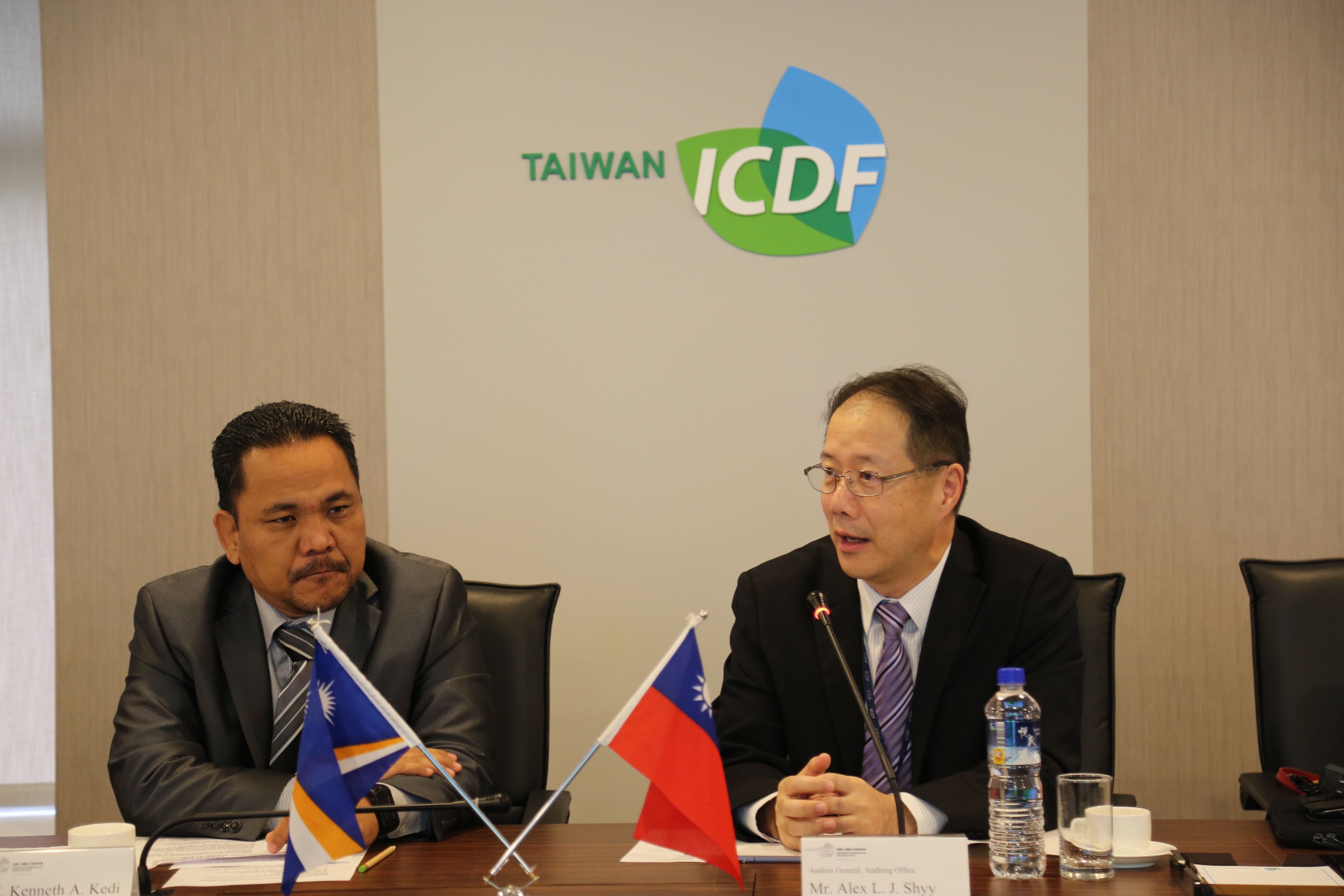 Delegation from the Republic of the Marshall Islands Visits TaiwanICDF