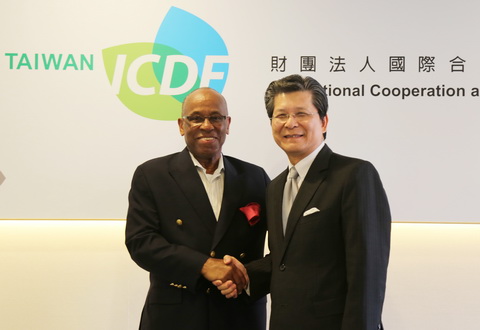 Deputy Prime Minister of St. Vincent and the Grenadines Sir Louis Hilton Straker Visits TaiwanICDF