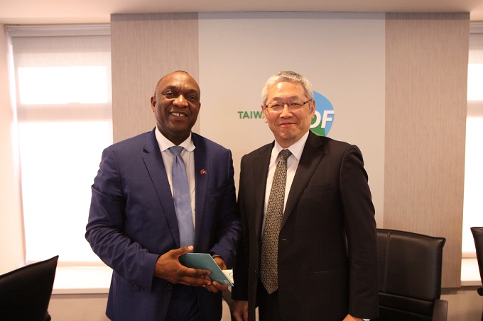 Senate President of Haiti Visits the TaiwanICDF