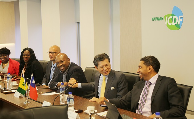 Delegation from St. Vincent and the Grenadines Visits TaiwanICDF