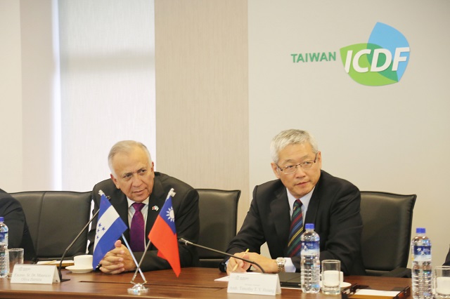 Honduran National Congress President Visits the TaiwanICDF