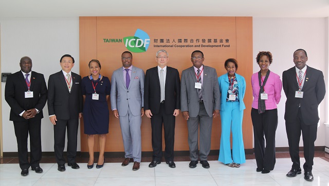 St. Kitts and Nevis’ Minister of Foreign Affairs Visits the TaiwanICDF
