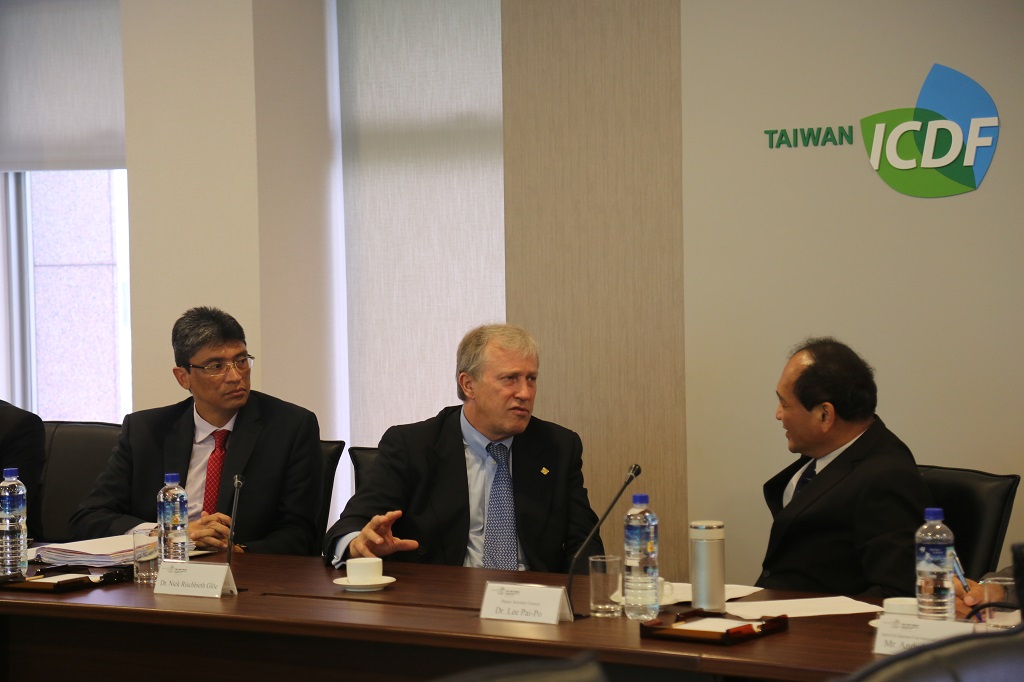 Executive President of CABEI visits the TaiwanICDF