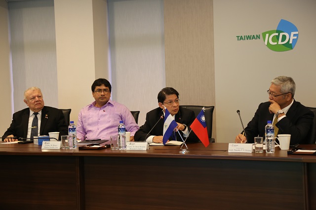 Minister of Foreign Affairs and Minister of Youth of Nicaragua Visit the TaiwanICDF