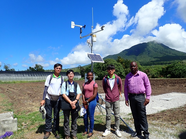 Integrating meteorological and agricultural technologies to assist St. Kitts and Nevis in climate adaptation and resilience