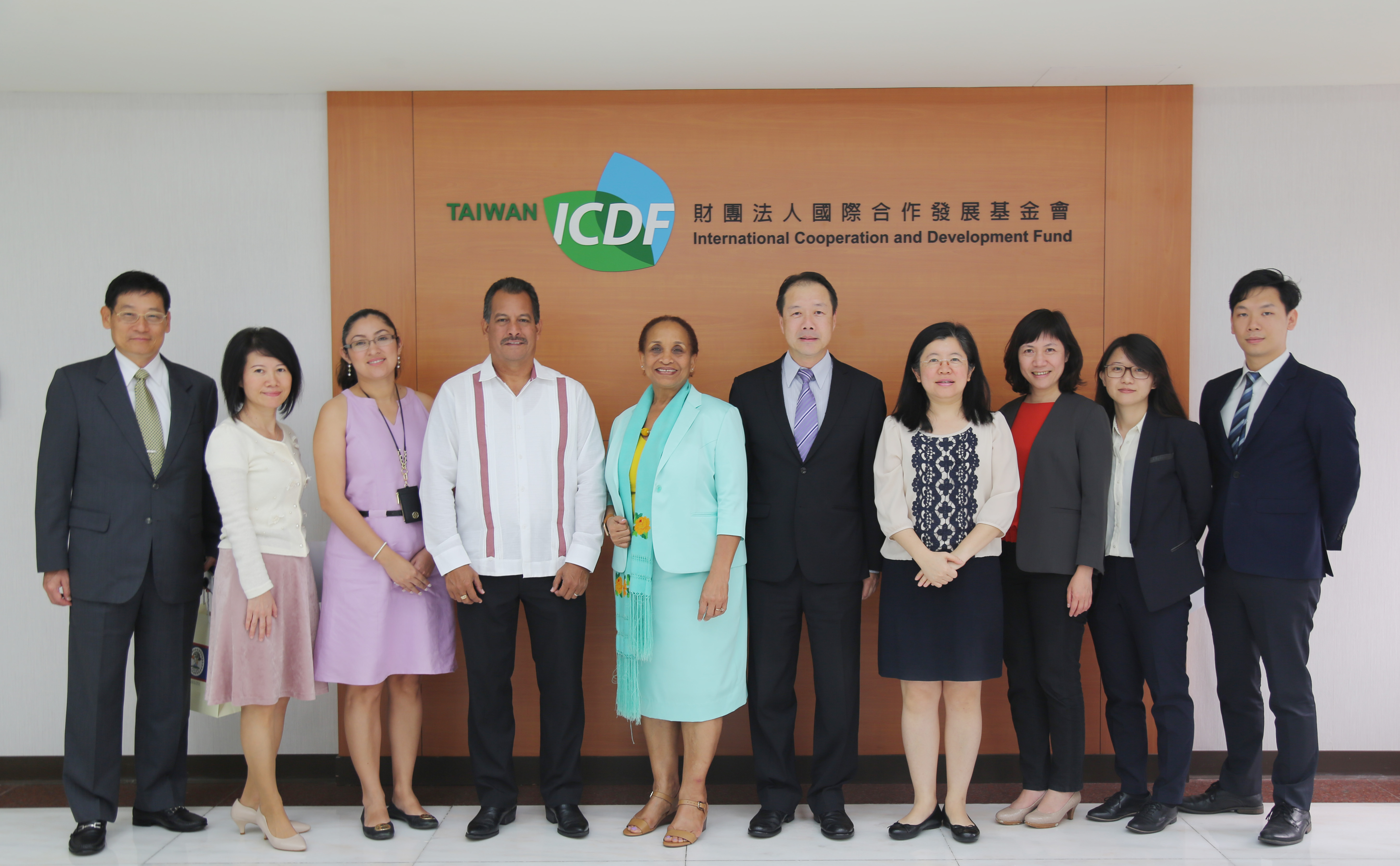 Belize Minister of Health Visits the TaiwanICDF