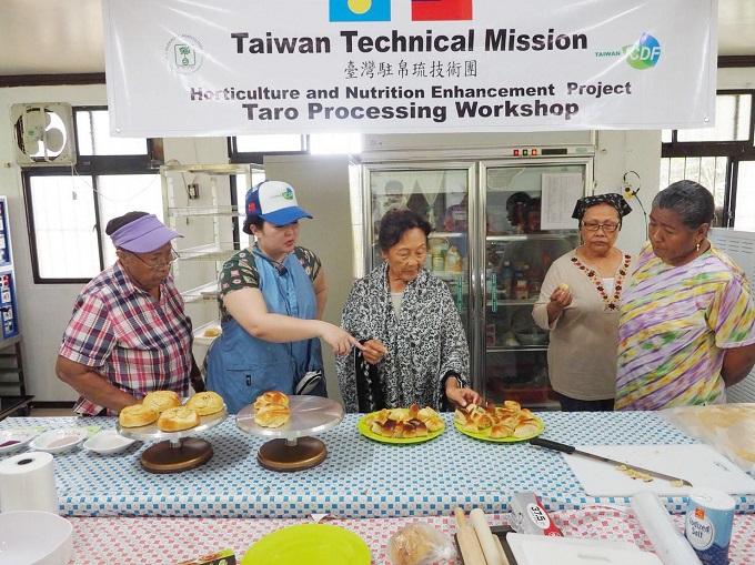 TaiwanICDF helps create new value for taro in Palau