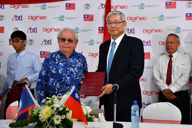 TaiwanICDF helps Belize to bring broadband fiber connection to homes nationwide