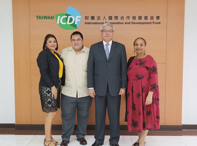Minister of State of the Ministry of National Security of Belize Visits the TaiwanICDF