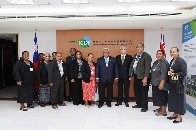 Deputy Prime Minister of Tuvalu Hon. Maatia Toafa and Madam Pulafagu Toafa Visit the TaiwanICDF