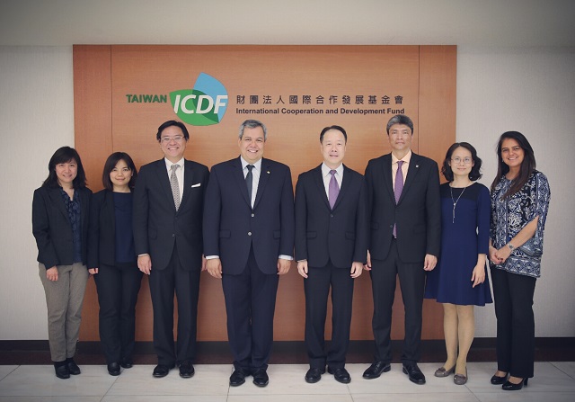 Executive President of CABEI visits the TaiwanICDF