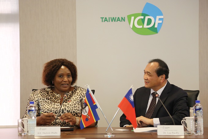 Minister of Foreign Affairs and International Cooperation of the Kingdom of Eswatini Visits the TaiwanICDF