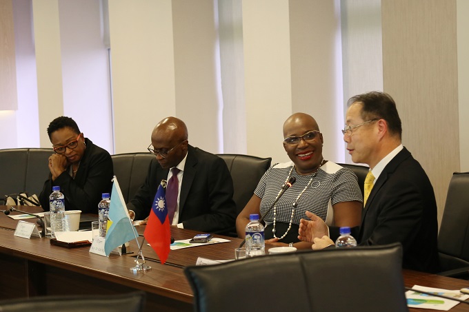 Minister for Education, Innovation, Gender Relations and Sustainable Development of Saint Lucia Visits the TaiwanICDF