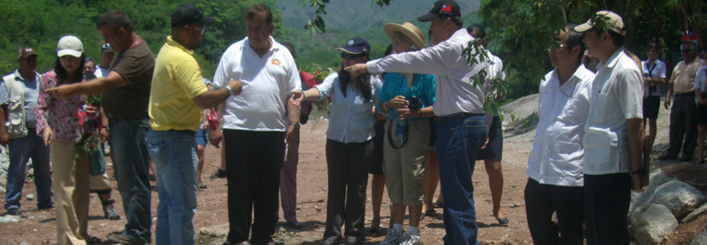 The Agriculture Dam of Esperanza de Vida in Guatemala Repair Project.