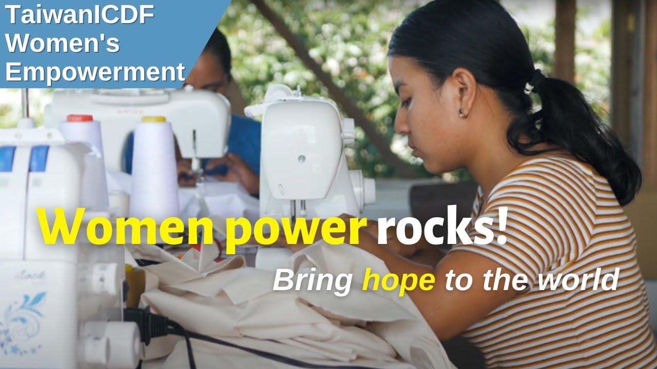 Women power rocks!-Bring hope to the world