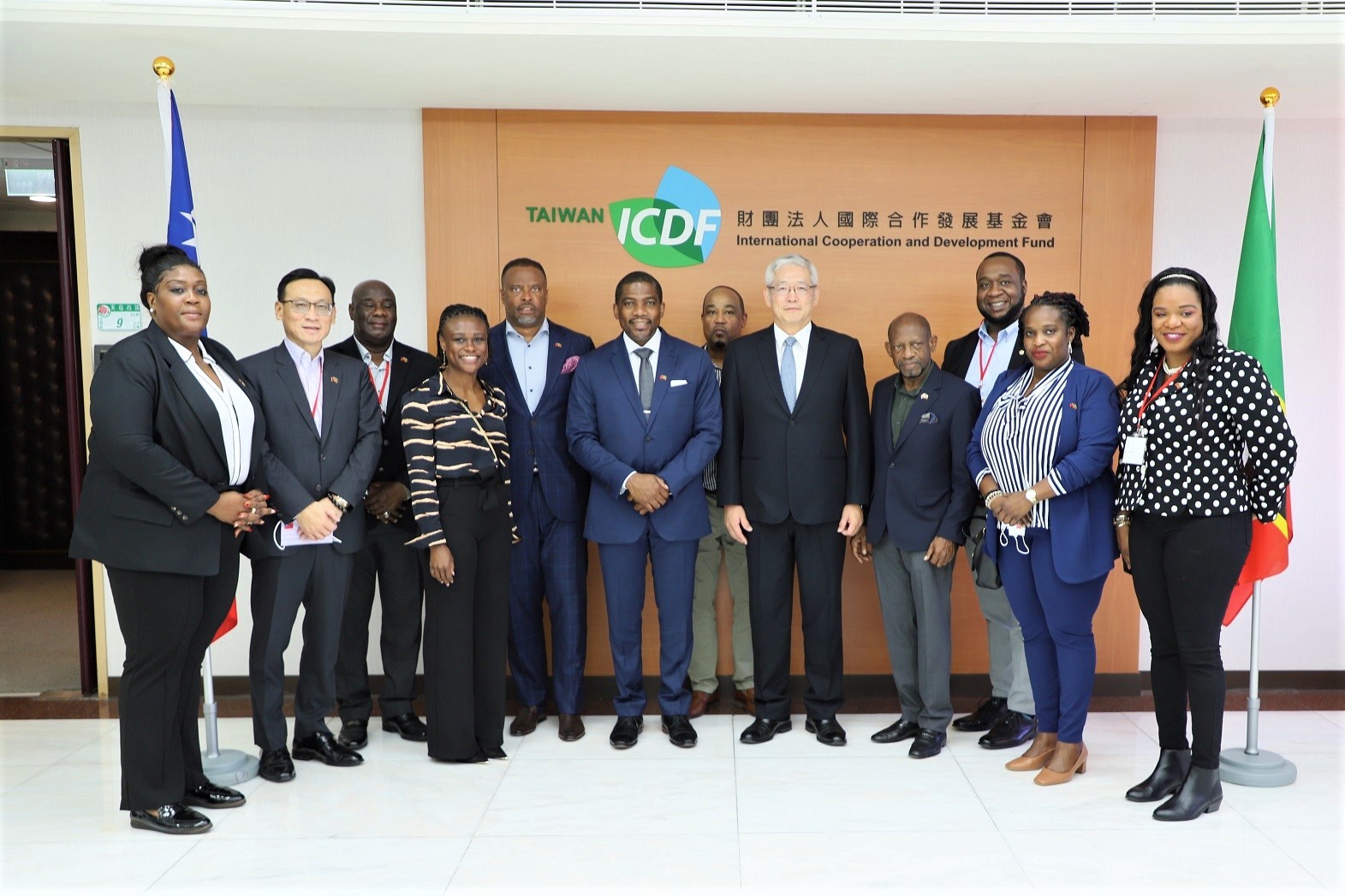 Prime Minister of St. Kitts and Nevis Visits the TaiwanICDF