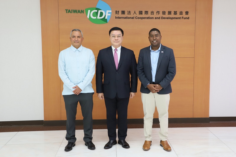 Minister of Sustainable Development, Climate Change, and Disaster Risk Management of Belize visits the TaiwanICDF