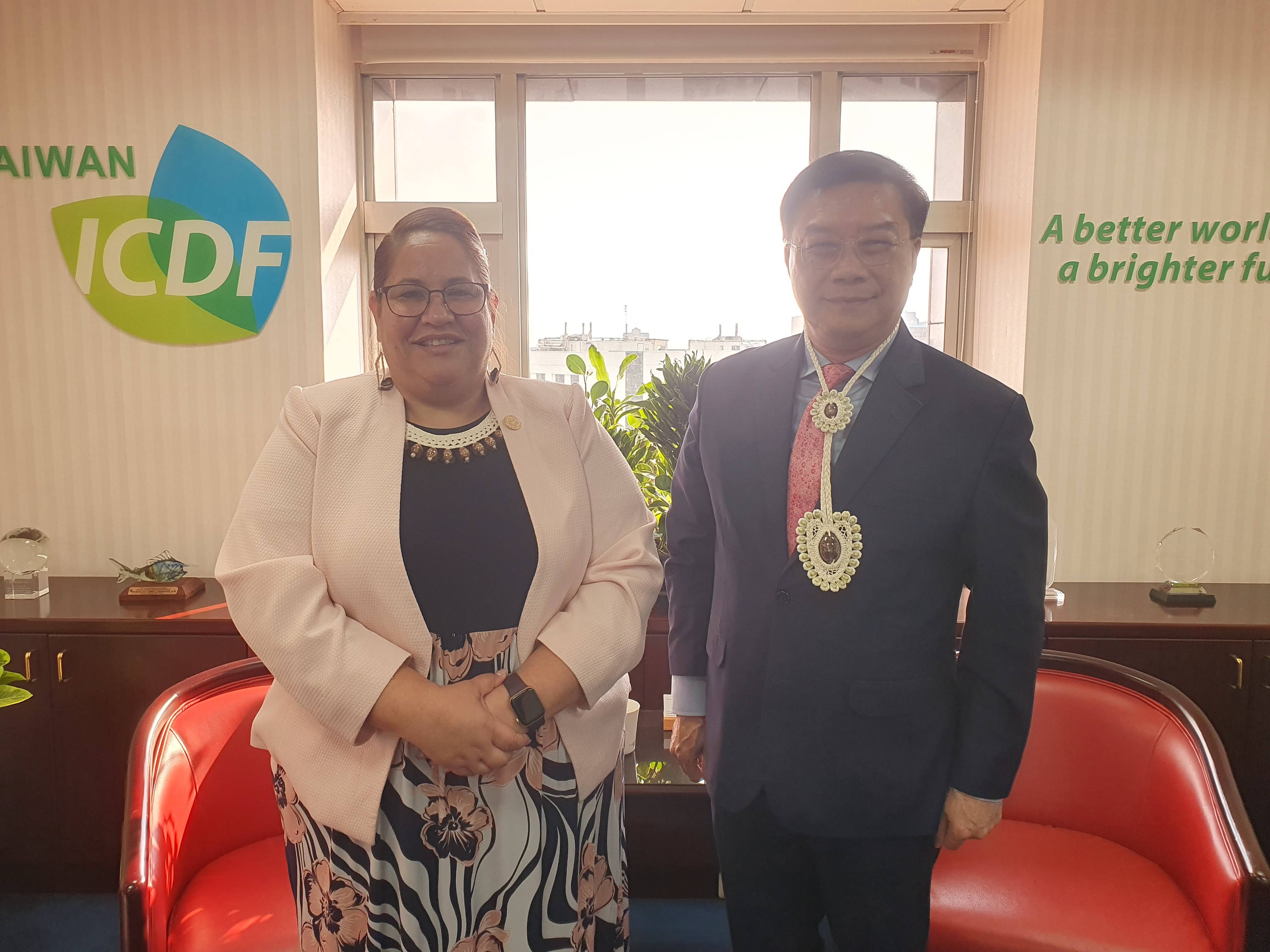 Marshall Islands New Ambassador to the R.O.C (Taiwan) visits the TaiwanICDF