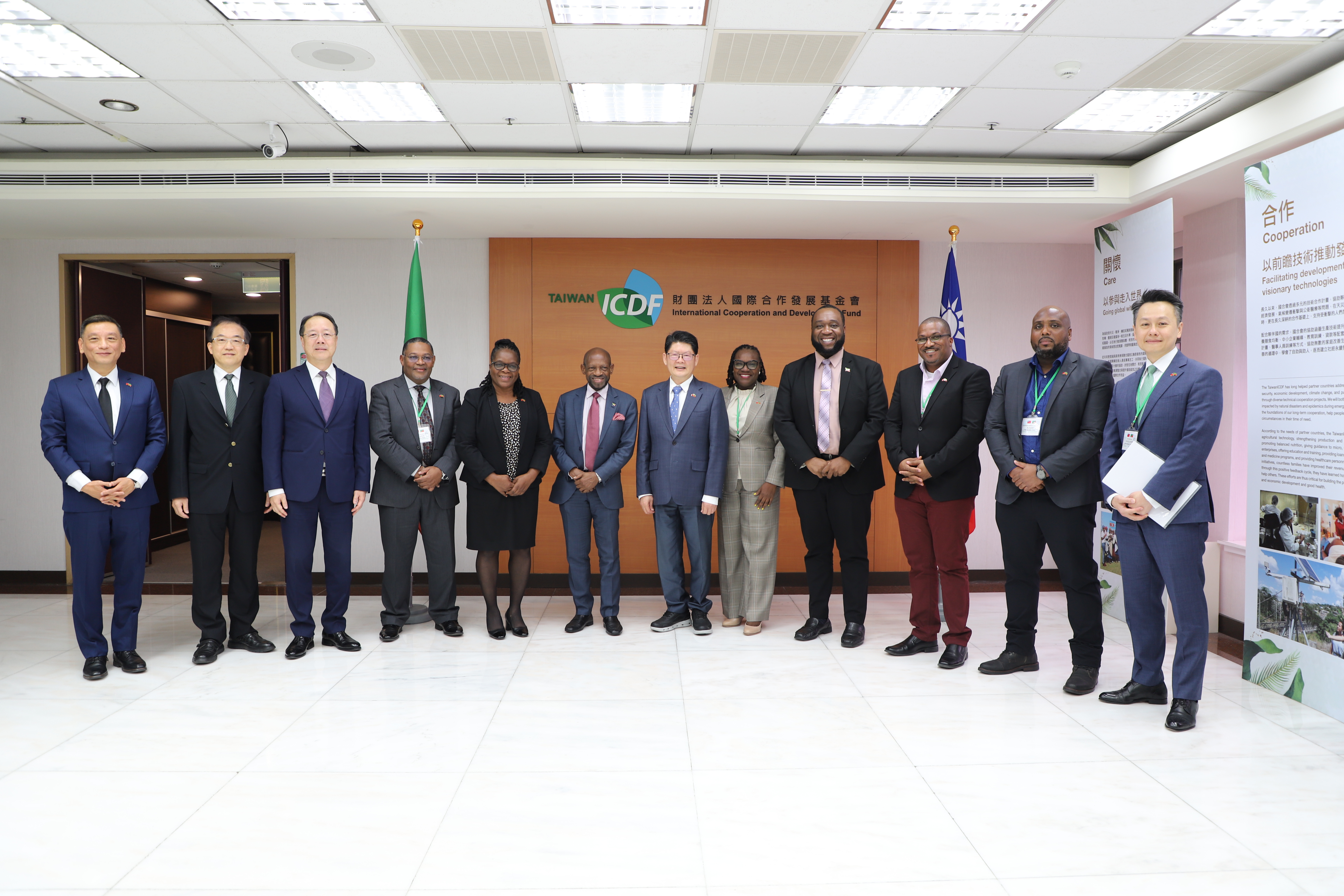 Saint Kitts Foreign Affairs Leads Delegation to the TaiwanICDF