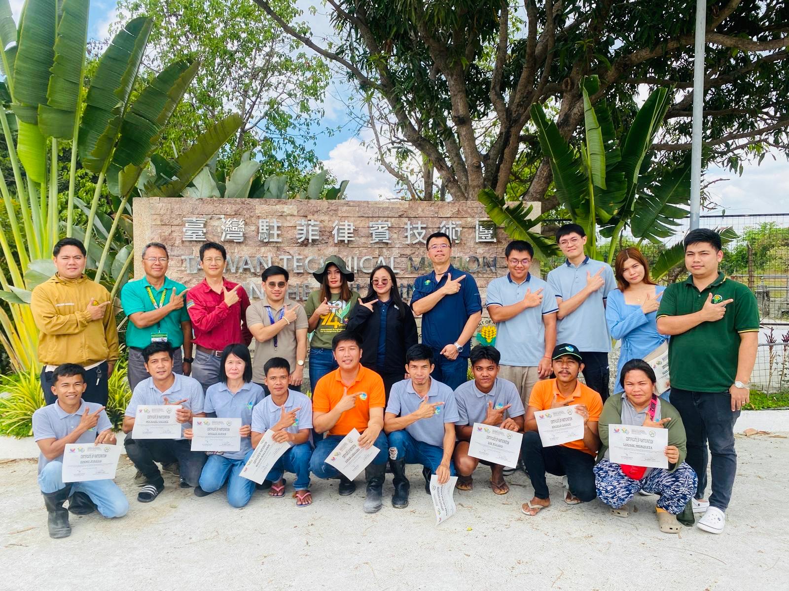 Fruitful Results! TaiwanICDF Demonstration Farm in the Philippines Earns PhilGAP Certification
