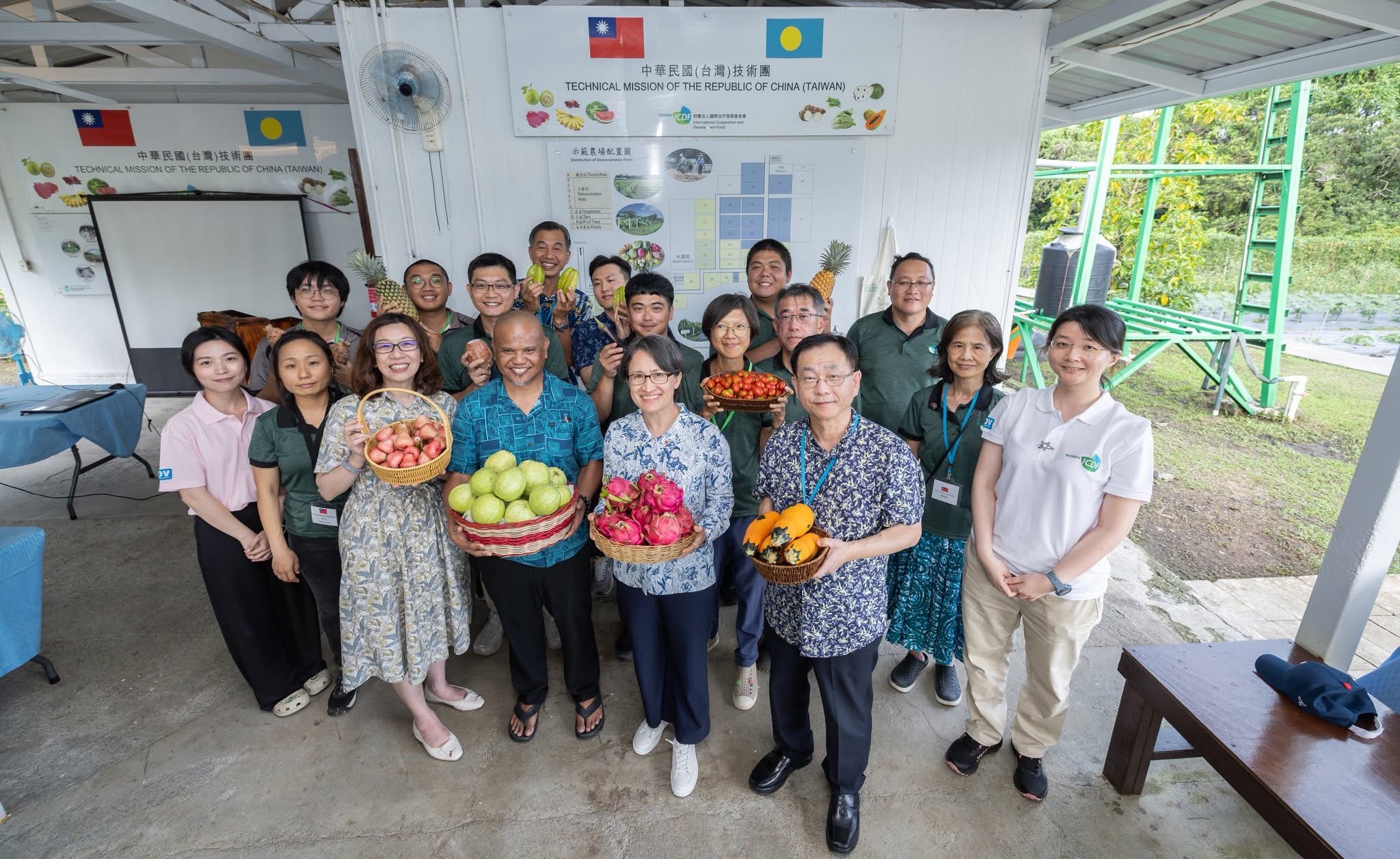 "Cat Warrior" Diplomacy! Vice President Bi-khim Hsiao Inspects TaiwanICDF Technical Mission in Palau, Praising the Thriving Bilateral Cooperation